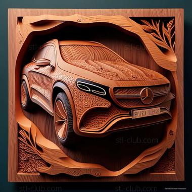 3D model Mercedes Benz EQC (STL)